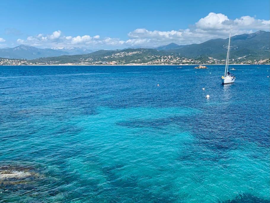 F2 Avec Jacuzzi, Petanque, A 3 Min Mer, Dans Grande Propriete Porticcio  Εξωτερικό φωτογραφία