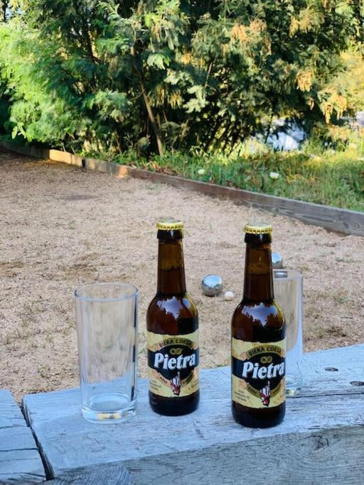 F2 Avec Jacuzzi, Petanque, A 3 Min Mer, Dans Grande Propriete Porticcio  Εξωτερικό φωτογραφία